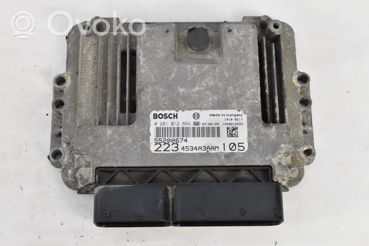 Fiat Doblo Moottorin ohjainlaite/moduuli (käytetyt) 55200674