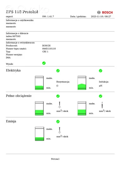 Nissan Primera Purkštukas (-ai) (forsunkė (-ės) 8200100272