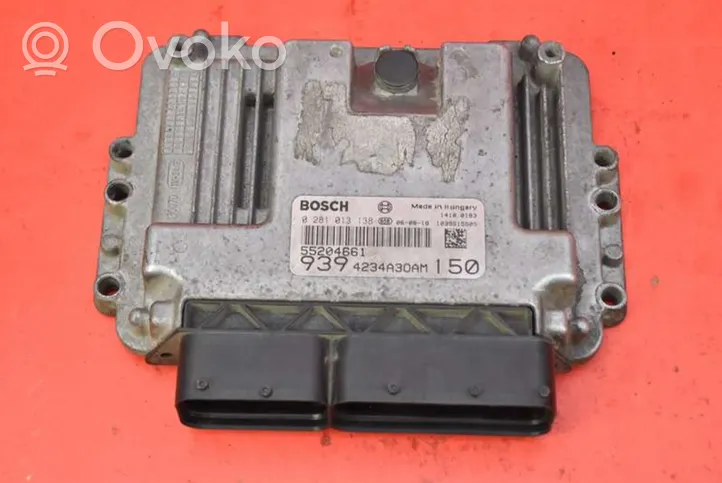 Alfa Romeo 159 Unité de commande, module ECU de moteur 55204661