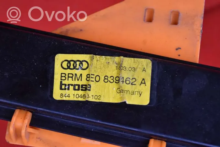 Audi A4 S4 B6 8E 8H Mécanisme lève-vitre de porte arrière avec moteur 8E0839462A