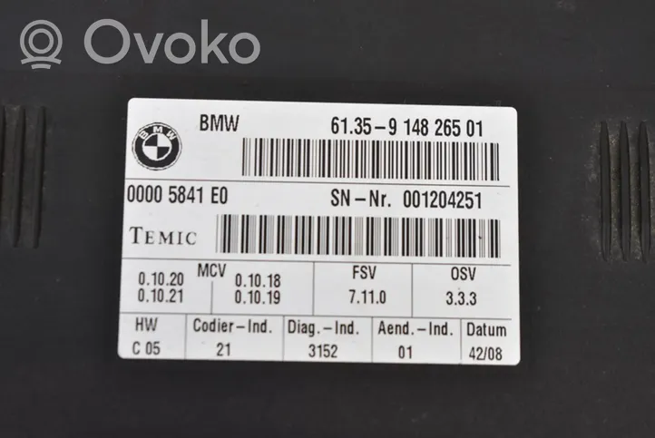 BMW X5 E70 Unité de commande, module ECU de moteur 6135914826501