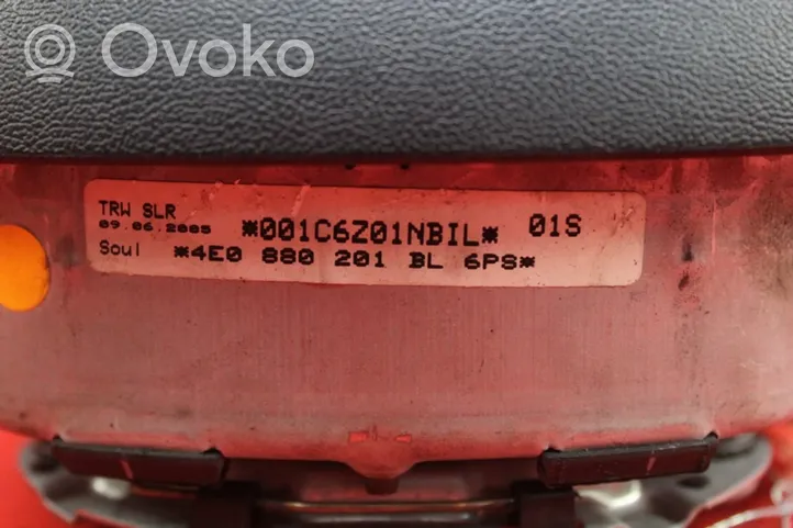 Audi A4 S4 B7 8E 8H Poduszka powietrzna Airbag kierownicy 4E0880201BL