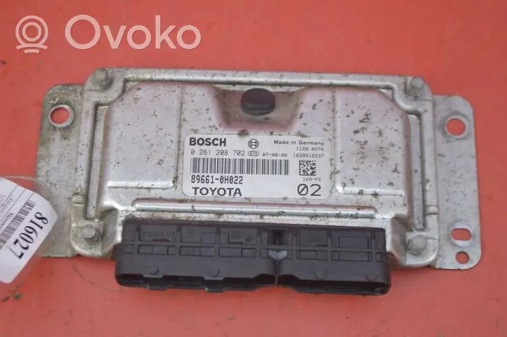 Peugeot 107 Engine control unit/module ECU 89661-0H022