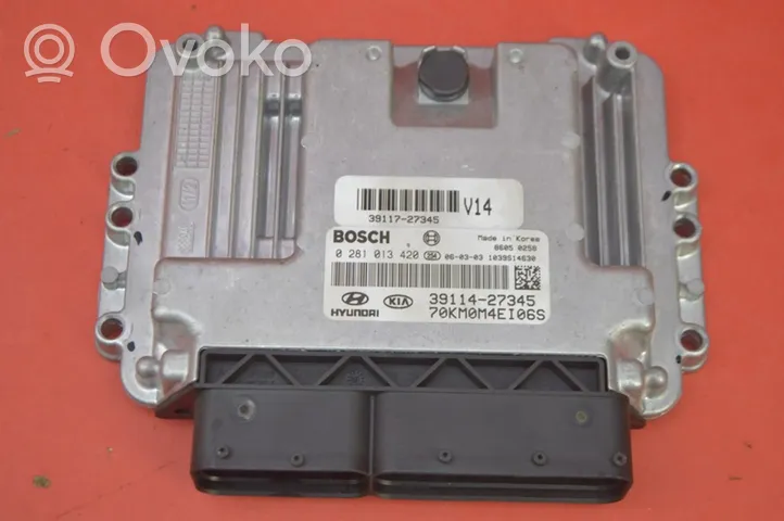 KIA Sportage Komputer / Sterownik ECU silnika 39114-27345