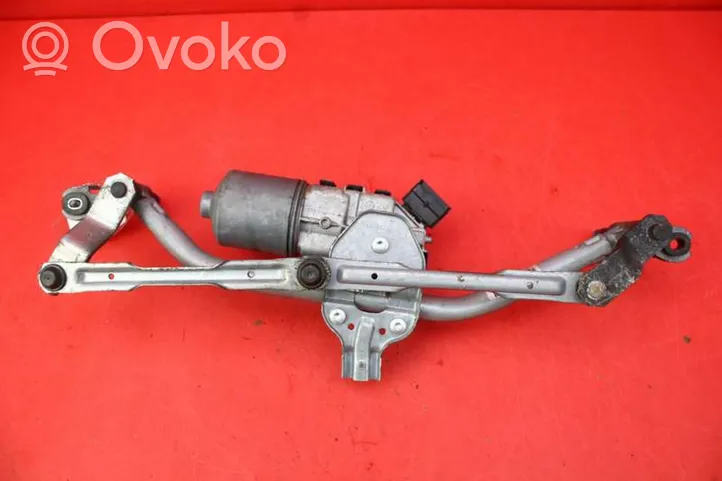 Peugeot 207 CC Front wiper linkage and motor 9681204380