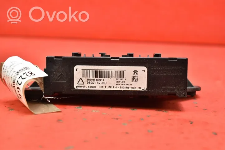 Toyota Proace Unité de commande, module ECU de moteur 9837167080