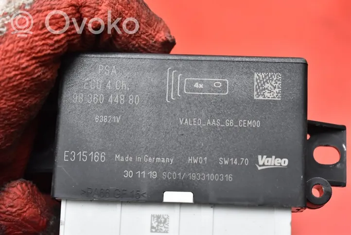 Chevrolet Combo Motora vadības bloka ECU 9836044880