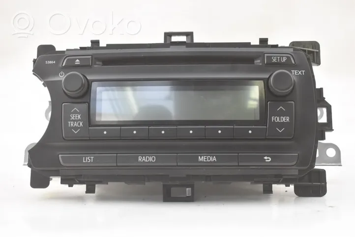 Toyota Yaris Panel / Radioodtwarzacz CD/DVD/GPS 86120-0D640