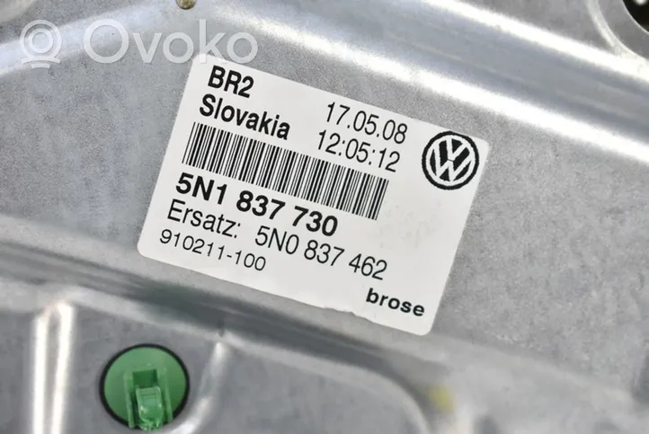 Volkswagen Tiguan Priekinio el. lango pakėlimo mechanizmo komplektas 5N1837730