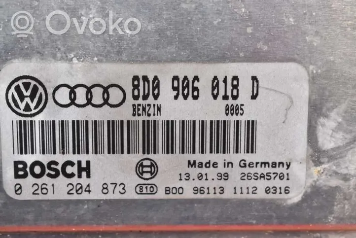 Audi A4 S4 B5 8D Komputer / Sterownik ECU silnika 8D0906018D