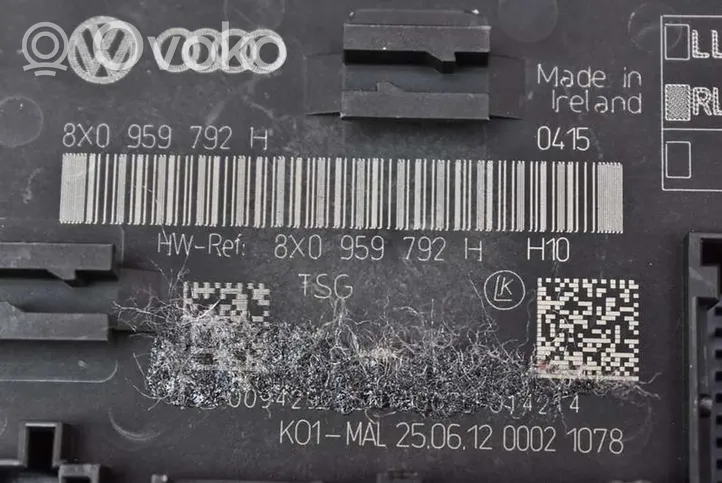 Skoda Superb B6 (3T) Komputer / Sterownik ECU silnika 8X0959792H