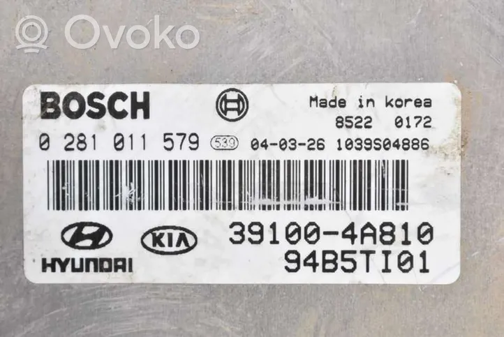 KIA Sorento Komputer / Sterownik ECU silnika 39100-4A810