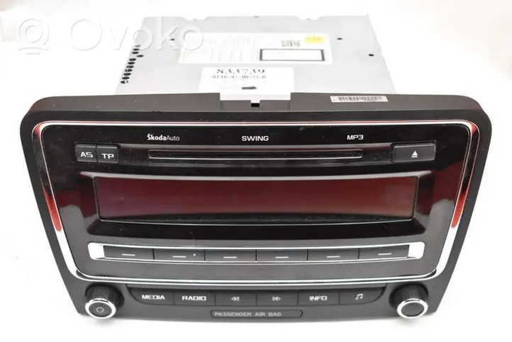 Skoda Superb B6 (3T) Unità principale autoradio/CD/DVD/GPS 3T0035161