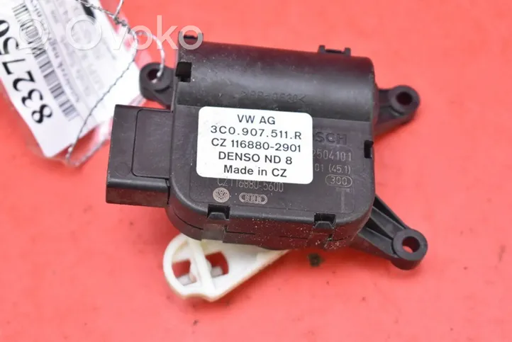 Skoda Superb B6 (3T) Motor/activador trampilla de calefacción 3C0907511R