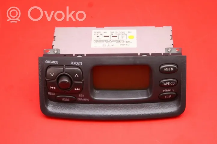 Toyota Yaris Verso Radio / CD/DVD atskaņotājs / navigācija 86110-52021