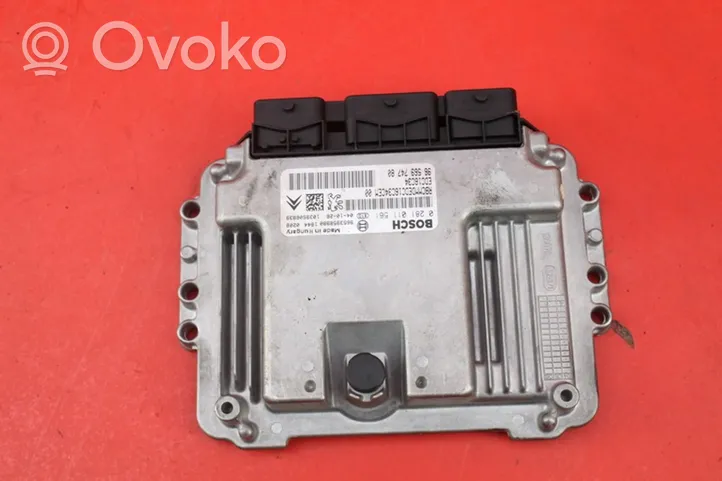 Citroen C5 Unité de commande, module ECU de moteur 9653958980