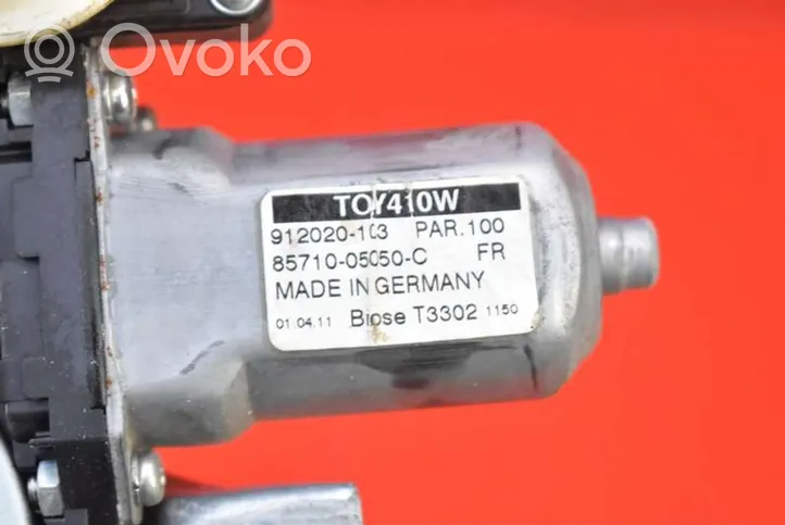 Toyota Avensis T270 Mécanisme de lève-vitre avec moteur 85710-05050