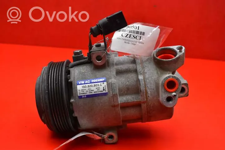 Skoda Citigo Ilmastointilaitteen kompressorin pumppu (A/C) 1S0820803C