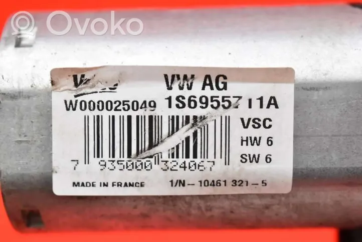 Skoda Citigo Moteur d'essuie-glace arrière 1S6955711A