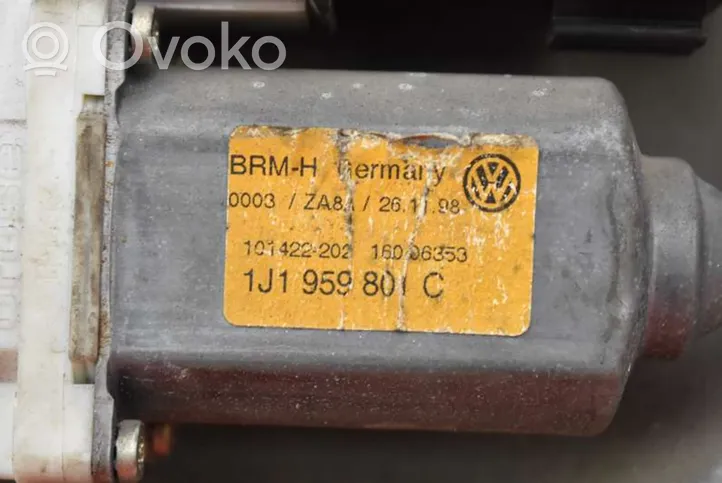 Volkswagen Bora Elektryczny podnośnik szyby drzwi przednich 1J4837755F
