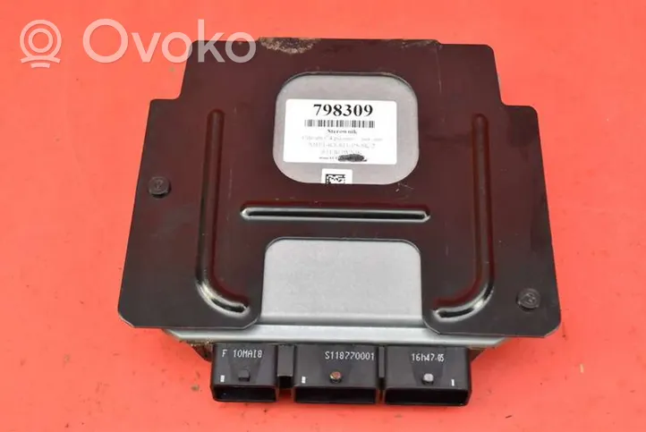 Citroen Xsara Picasso Unité de commande, module ECU de moteur 9665100380