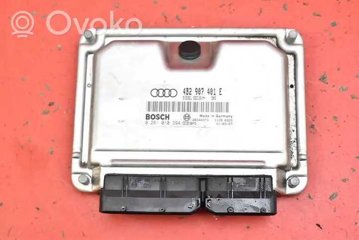 Audi A6 Allroad C5 Unité de commande, module ECU de moteur 4B2907401E