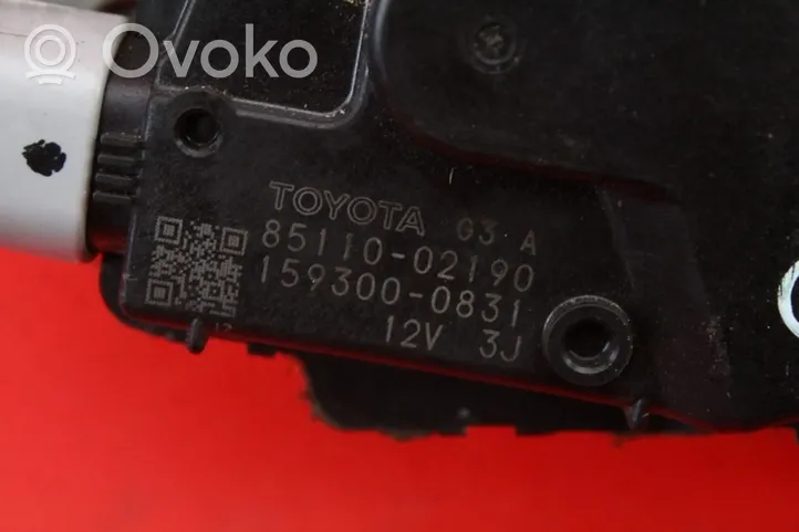 Toyota Auris 150 Tiranti e motorino del tergicristallo anteriore 85110-02190