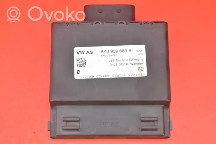 Audi Q5 SQ5 Unité de commande, module ECU de moteur 8K0959663B