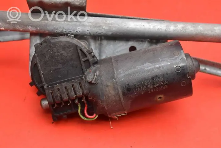 Volkswagen PASSAT B5 Mechanizm i silniczek wycieraczek szyby przedniej / czołowej 8D1955113B