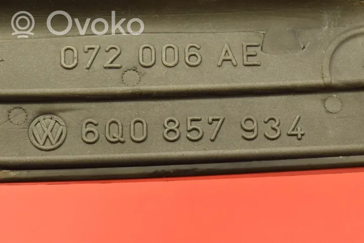 Volkswagen Polo Espejo lateral eléctrico de la puerta delantera 6Q0857934