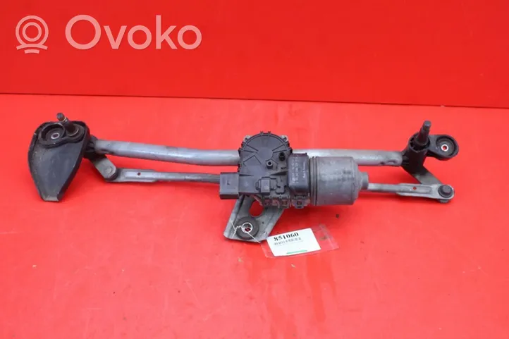 Opel Astra H Front wiper linkage and motor 13111211