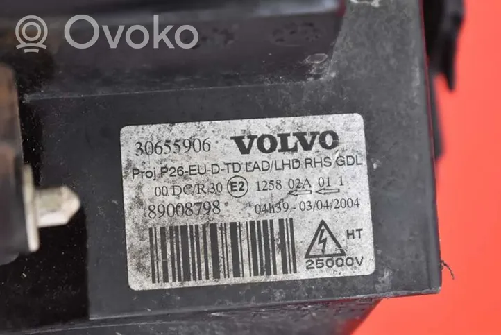 Volvo XC70 Phare frontale 30655906