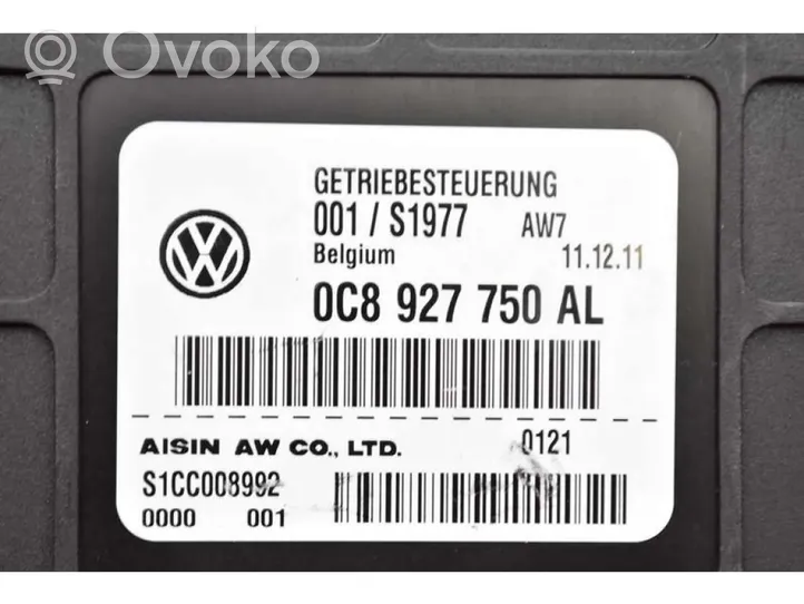 Audi Q7 4L Gearbox control unit/module 0C8927750AL