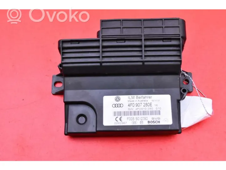 Audi Q7 4L Unité de commande, module ECU de moteur 4F0907280E