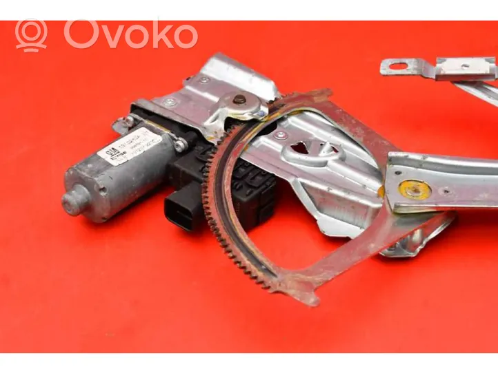 Opel Zafira B Front door window regulator with motor 13132220