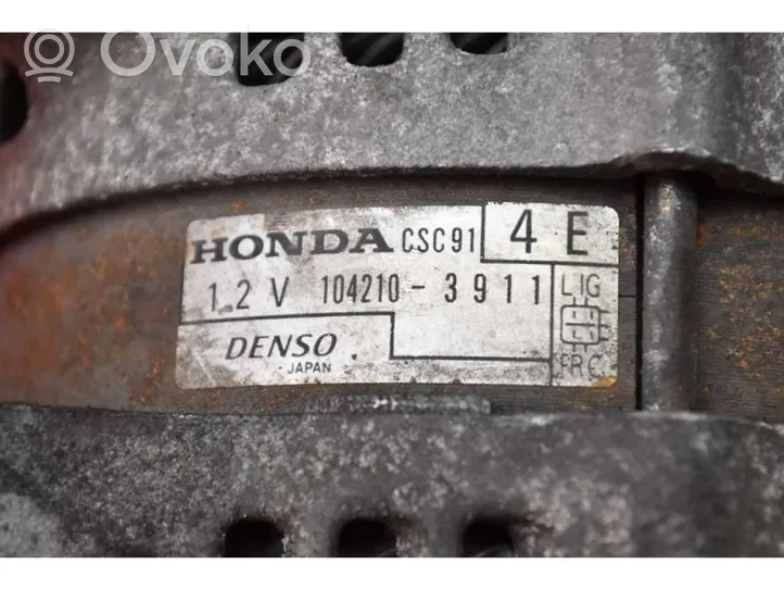 Honda Accord Alternator 104210-3911