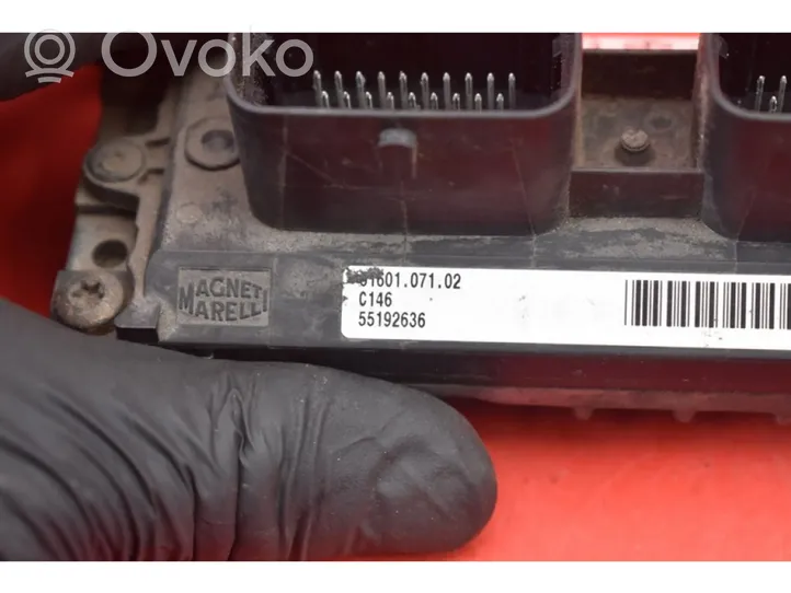 Fiat Panda 141 Unité de commande, module ECU de moteur 55192636