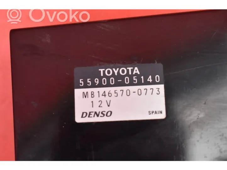 Toyota Avensis Verso Oro kondicionieriaus/ klimato/ pečiuko valdymo blokas (salone) 55900-05140