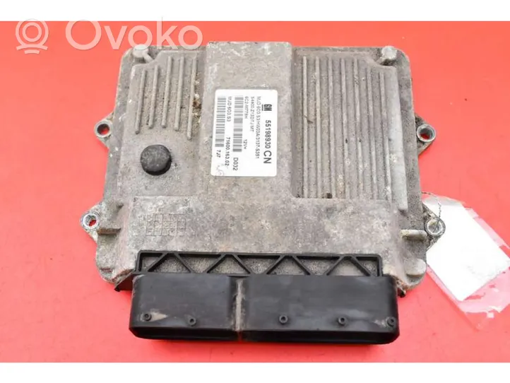 Opel Corsa D Блок управления двигателем ECU 55198930CN