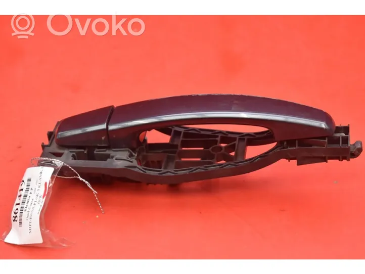 Opel Corsa D Front door exterior handle 24463524