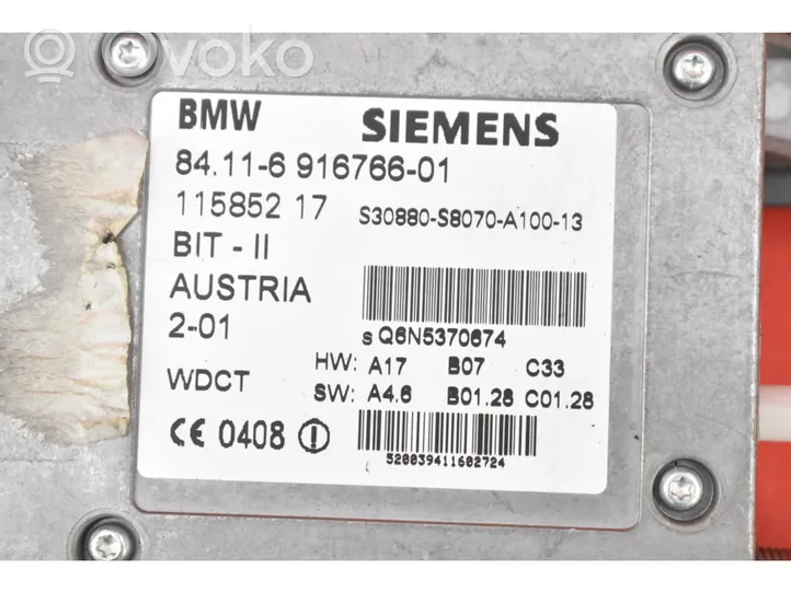 BMW 3 E46 Galios (ECU) modulis 6916766