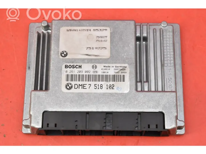 BMW 7 E38 Engine control unit/module ECU 7518102