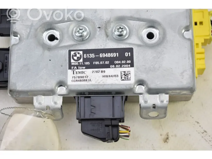 BMW 5 E60 E61 Motora vadības bloka ECU 75789012