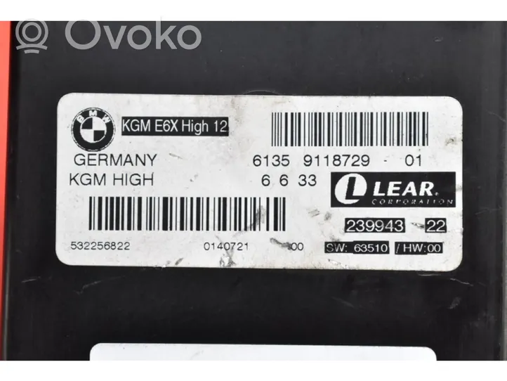 BMW 5 E60 E61 Unidad de control/módulo ECU del motor 9118729