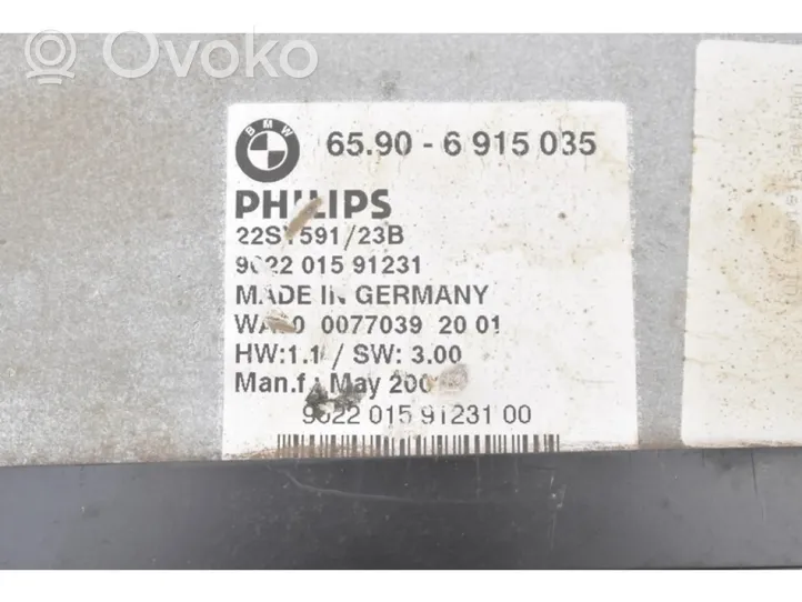 BMW 3 E46 Radio/CD/DVD/GPS-pääyksikkö 6915035