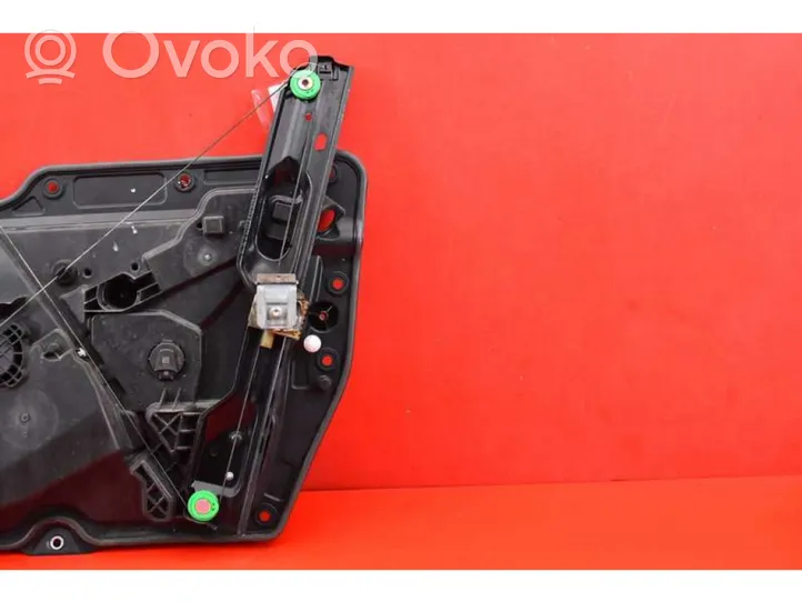 Volkswagen Golf V Front door window regulator with motor 5K0837755G