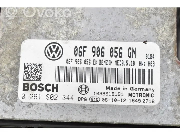 Volkswagen PASSAT B6 Unité de commande, module ECU de moteur 06F906056GN