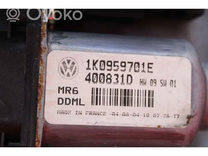 Volkswagen Golf IV Elektryczny podnośnik szyby drzwi przednich 1K4837401E