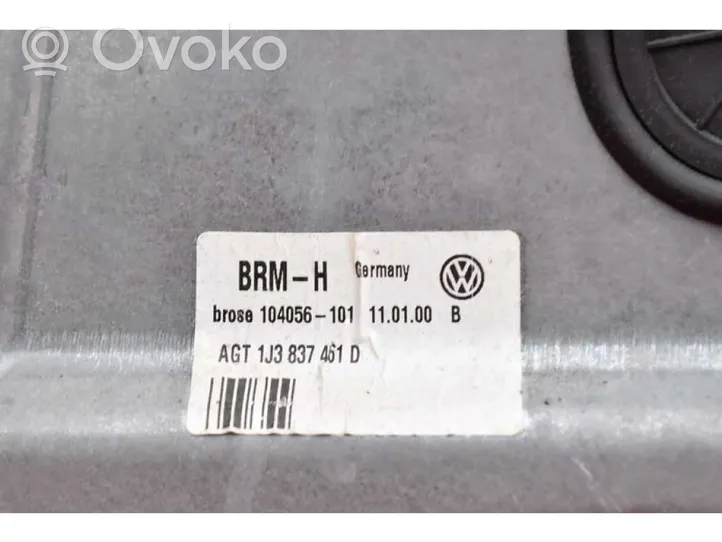 Volkswagen Golf IV Priekinio el. lango pakėlimo mechanizmo komplektas 1J3837755E