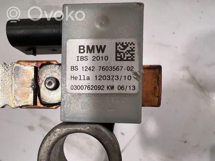 BMW X5 E70 Câble négatif masse batterie 